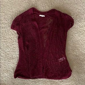 Pullover cover up cardigan